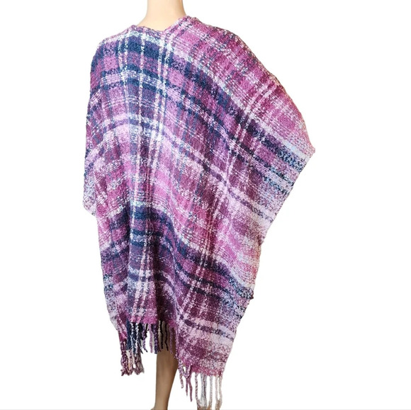 NWT Woolrich Purple Blanket Wrap. Soft and Cozy. One Size. - Picture 13 of 16
